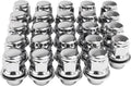 12x1.5 Lug Nuts 20 Pcs Chrome Closed End Mag Style Lug Nuts with Washer 13/16" (21mm) Hex Compatible with Toyota Camry/Corolla/Tacoma Lexus