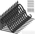 acrux7 12 pack decorative shelf brackets - 10, main product view
