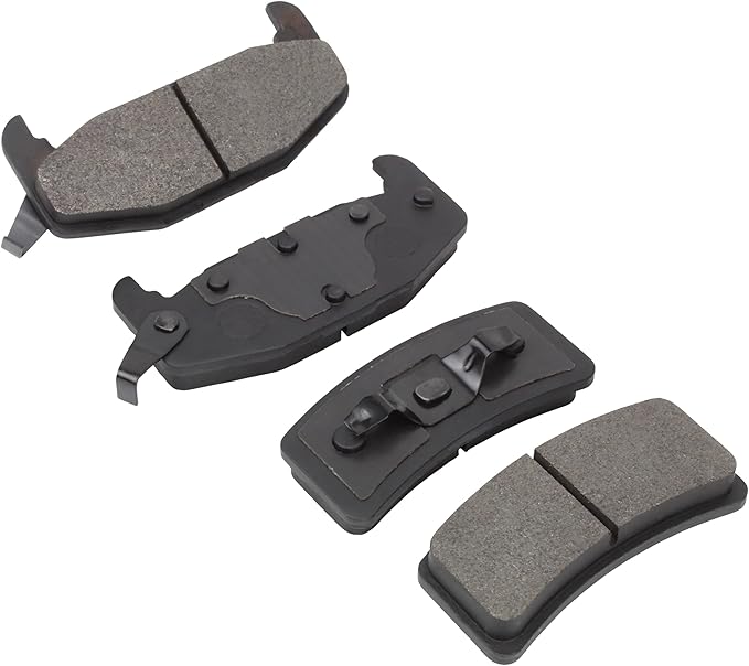 Premium Semi-Metallic Rear Brake Pads Compatible - Image 2