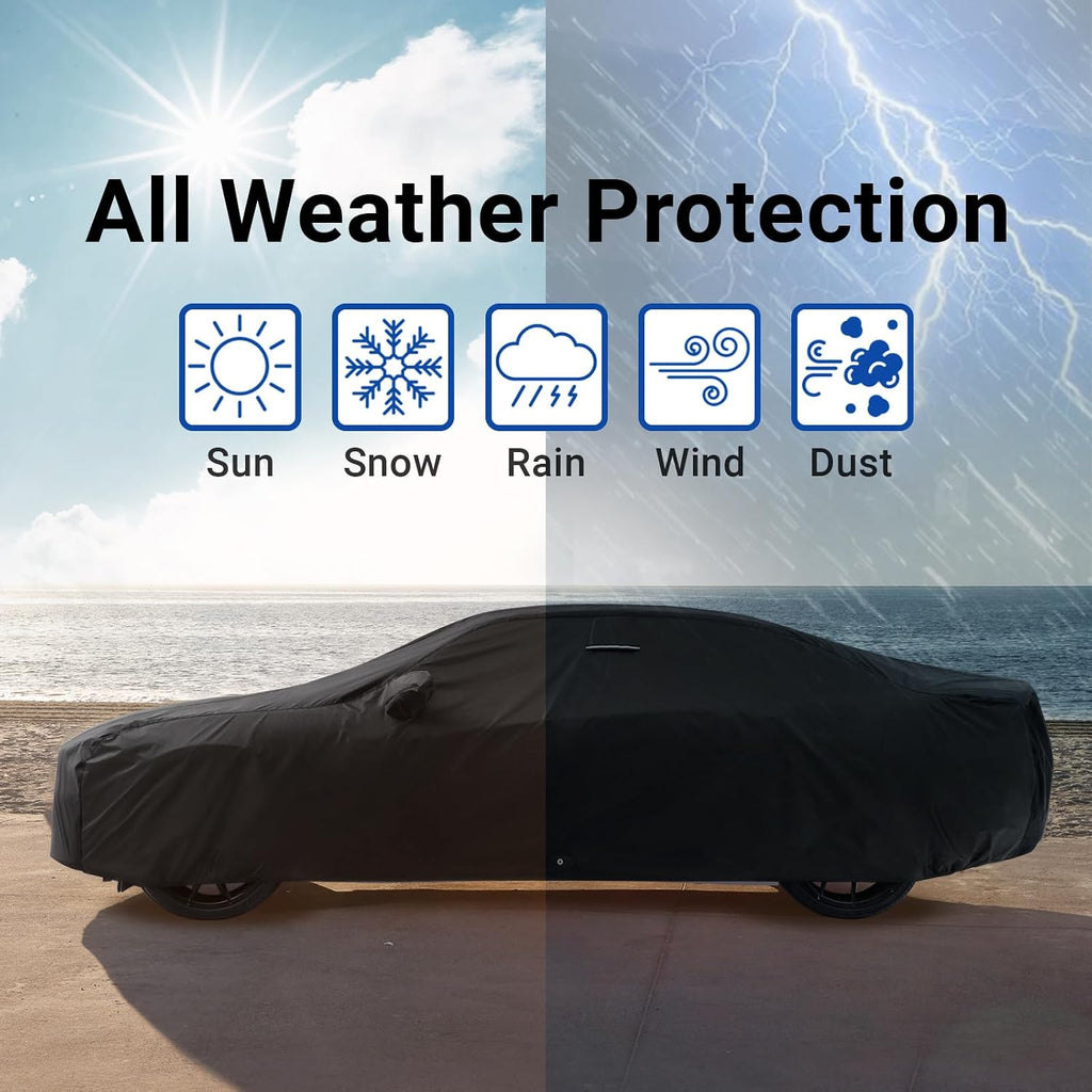 icarcover car cover waterproof all weather for 1990-1994, view 9