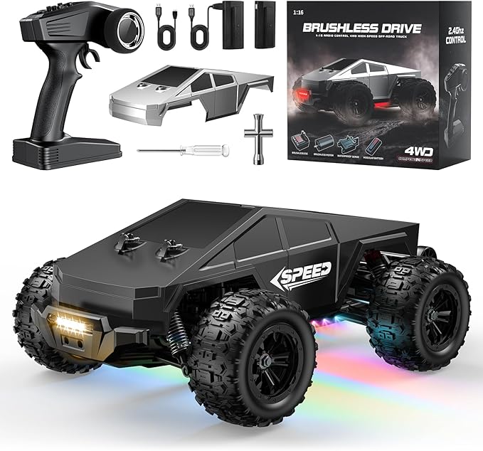 WayEee RC Car 1/16 Brushless Fast Cars Toys - Image 9