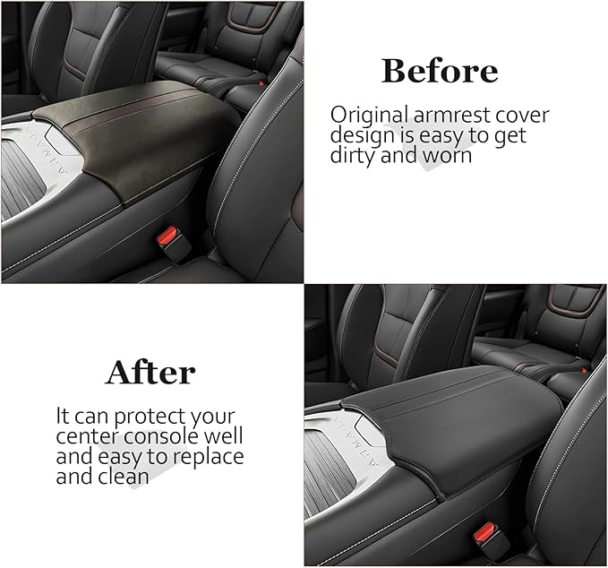 SKTU for 2025 Nissan Armada Accessories Armrest Cover for 2025+ Nissan Armada - Image 4