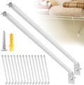 wire shelving support bracket,white wire shelf support bracket,can, main product view