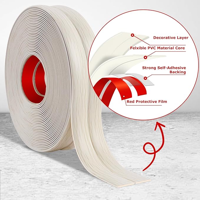 Flexible Wall Corner Protector Moulding Trim Peel and Stick Wall Corner Guards - Image 3