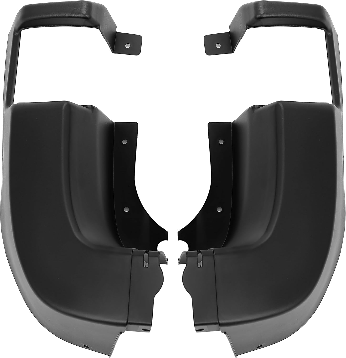 HECASA Rear Bumper Side End Cap Cover Compatible with 2015-2024 Ford Transit 150 250 350 350HD Replacement for CK4Z-17F774-DC CK4Z-17F774-DD FO1104137 FO1105137 Right & Left Side
