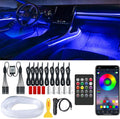 Car LED Strip Lights, LEDCARE 9 in 1 RGB Car Interior Lights