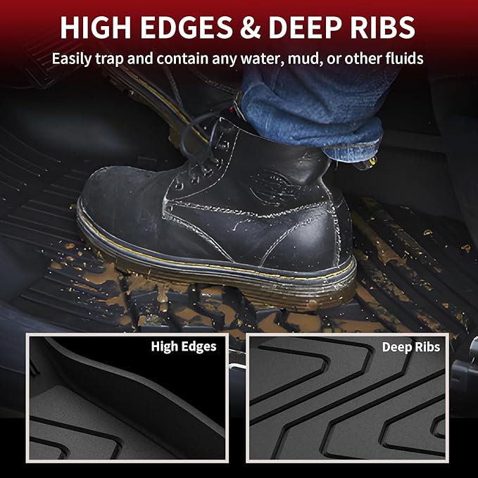 LASFIT Floor Mats Fit for Mazda CX5 2025 2024 2023 2022 2021 2020 2019 2018 - Image 4