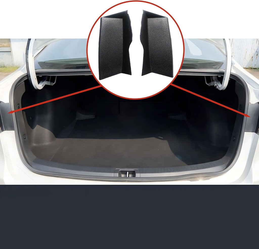 Tail Light Cover Trim for Toyota Camry 2019-2024 Left and Right Side Rear Combination Lamp Access Cover Replace 81497-06070 81498-06070 2Pcs Black
