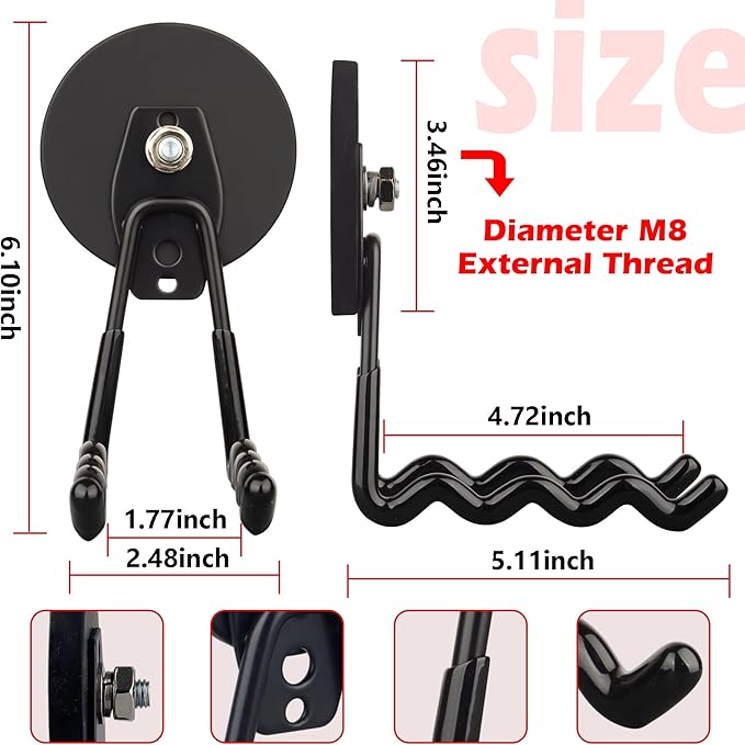ULIBERMAGNET Magnetic Hooks - Image 3