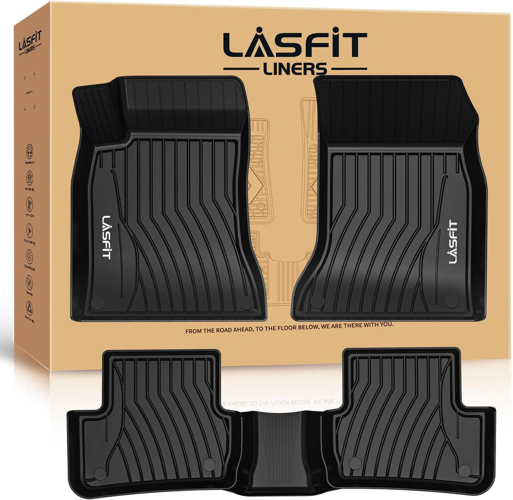 LASFIT Floor Mats for Mercedes Benz CLA 2014-2019 & GLA 2015-2020 250/45 AMG