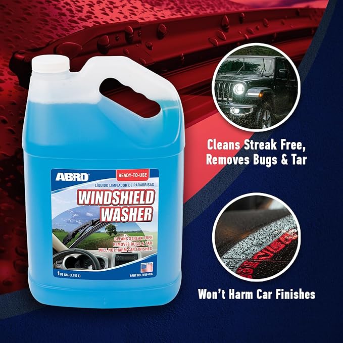 ABRO Windshield Washer Fluid Ready to Use Formula - Image 3