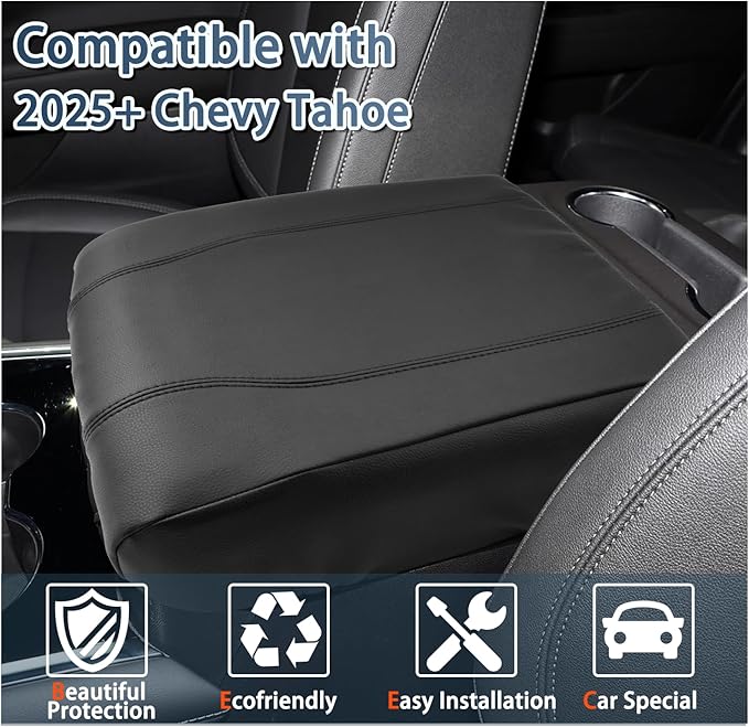 Ruiya 2025 Tahoe/Suburban Center Console Cover, - Image 5
