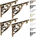 shelf brackets 8 inch 4 pack heavy duty, main product view