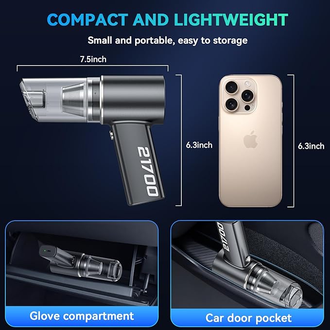 Car Vacuum Cordless Portable - Image 7