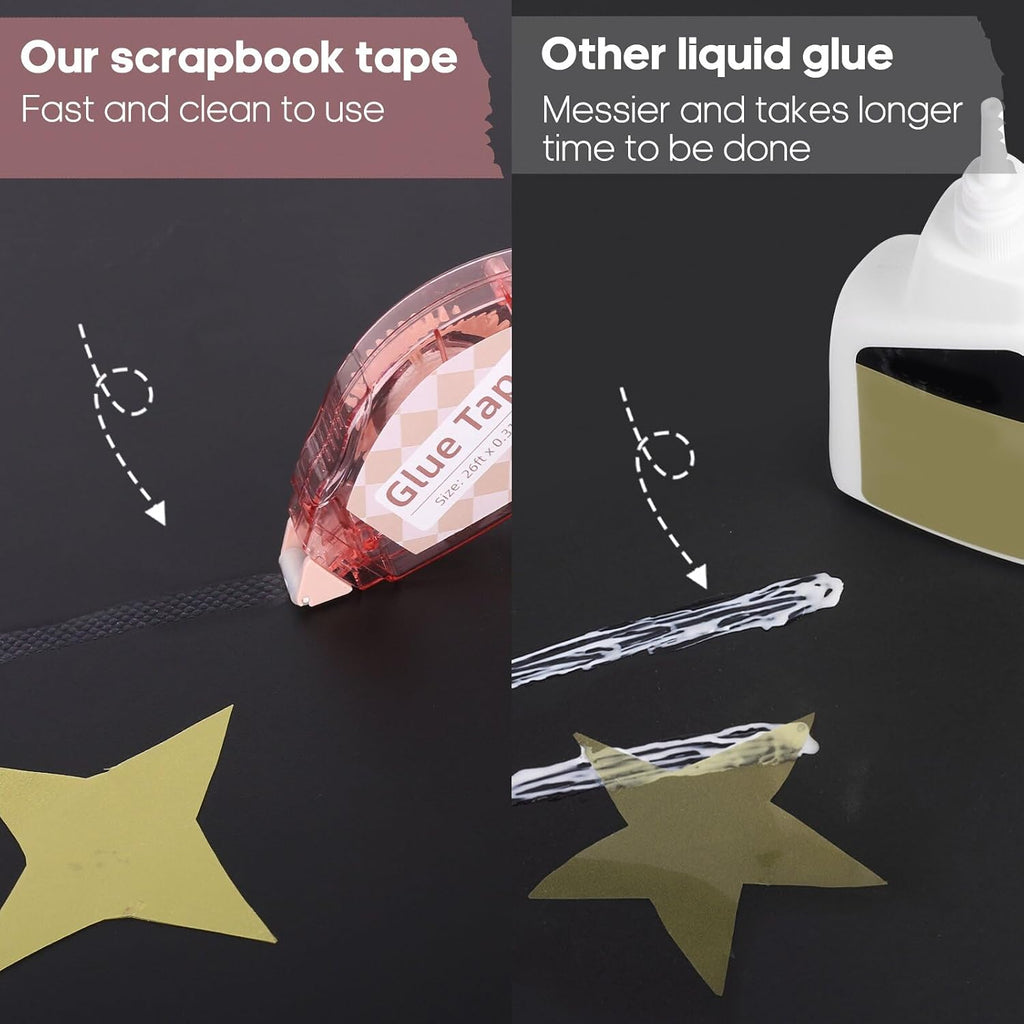 secopad scrapbook tape, glue tape for crafts, 16, side view