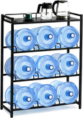 5 Gallon Water Bottle Holder 9-Tray 3/5 Gallon Water Jug Rack