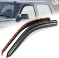 Auto Dynasty 2Pcs Carbon Fiber Pattern Window Visors Compatible by AutoDynasty