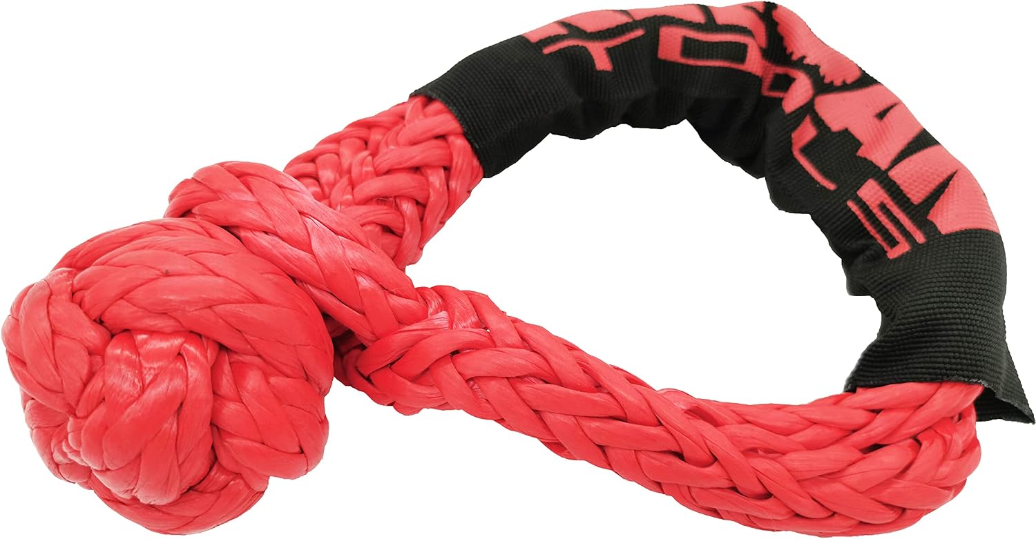 ½” x 24” Soft Shackle Recovery w/45,800 lbs Breaking Strength Stronger Than Steel But Floats Off Road Recovery Snowmobile Jeeps Trucks Boats Winch Shackle Snatch Rope