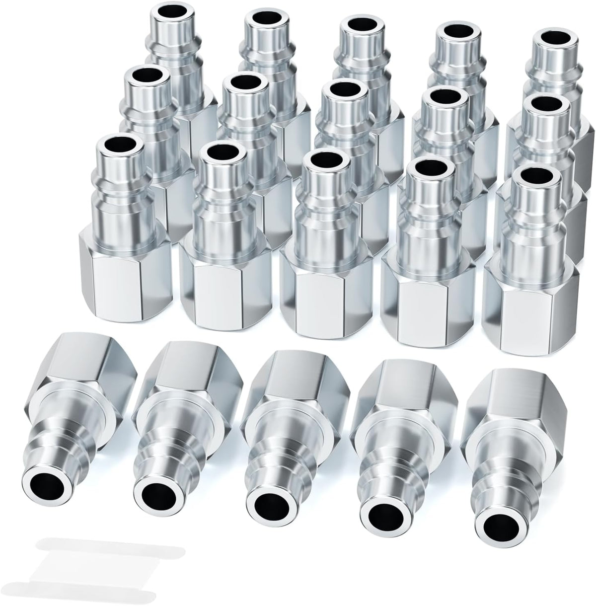 gasher 20pcs 1/2" fnpt x 1/4" flow industrial, main product view