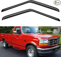 Window Visors Rain Guards for 1980-1996 Ford Bronco, Out-Channel Window Vent by YQAUTEC