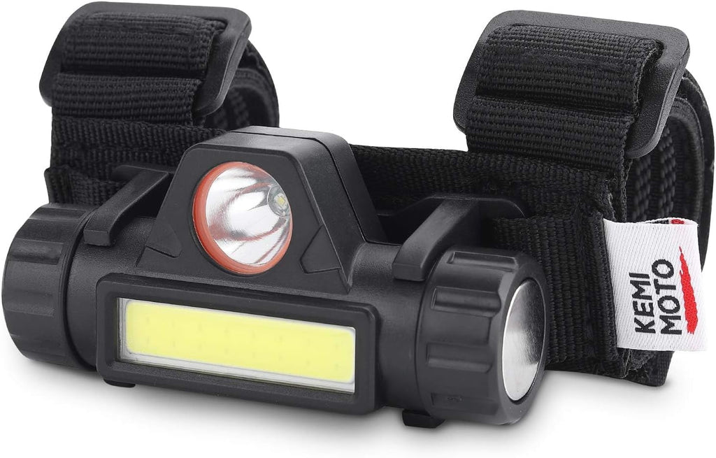 KEMIMOTO UTV Dome Light Roll Bar Cage Mount USB Rechargeable 1-Pack | UTV Interior Lights Two Light Modes Compatible with Polaris RZR Can Am X3 ATV Golf Cart Boat for 1.5 in-2.0 in Roll Cage