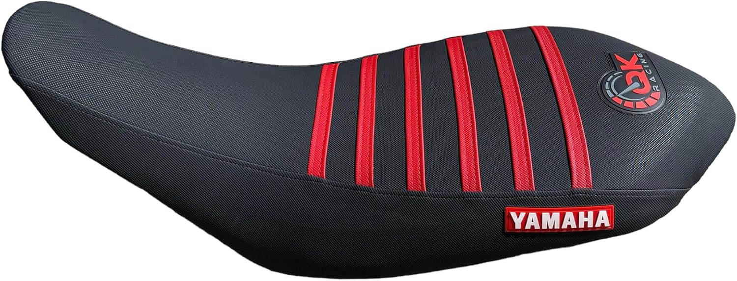 Seat Cover Compatible Fit for Raptor Seat Cover 700 700R Seat Cover 2006-2021 (Black/Red Ribs)