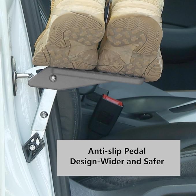 COWVIE Foldable Car Door Step Stand Pedal - Image 4
