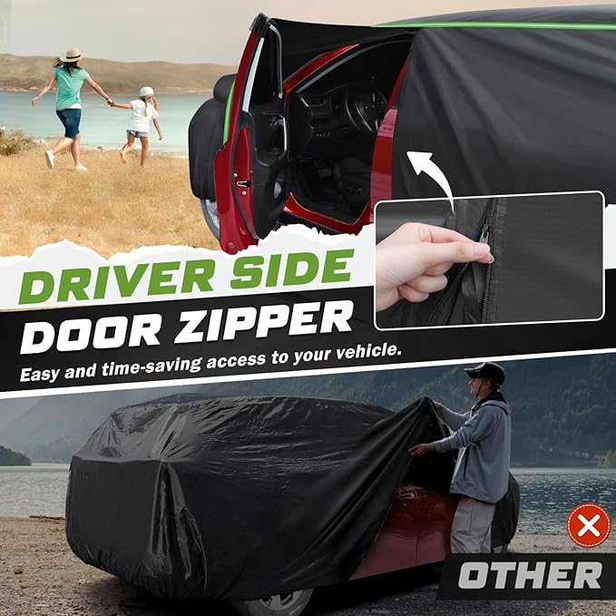 Mixsuper Liner Car Cover for Toyota 4Runner 2002-2026, 7 Layers Waterproof Car - Image 3