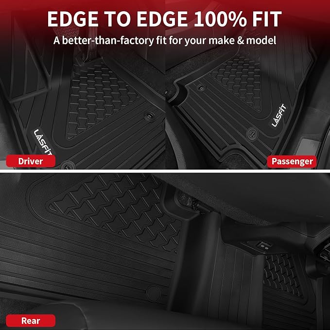 LASFIT Floor Mats Fit for Lexus 2025 2024 2023 2022 NX/NX250/NX350, All Weather - Image 6