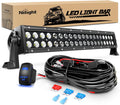 nilight led light bar 22 inch 120w flood, main product view