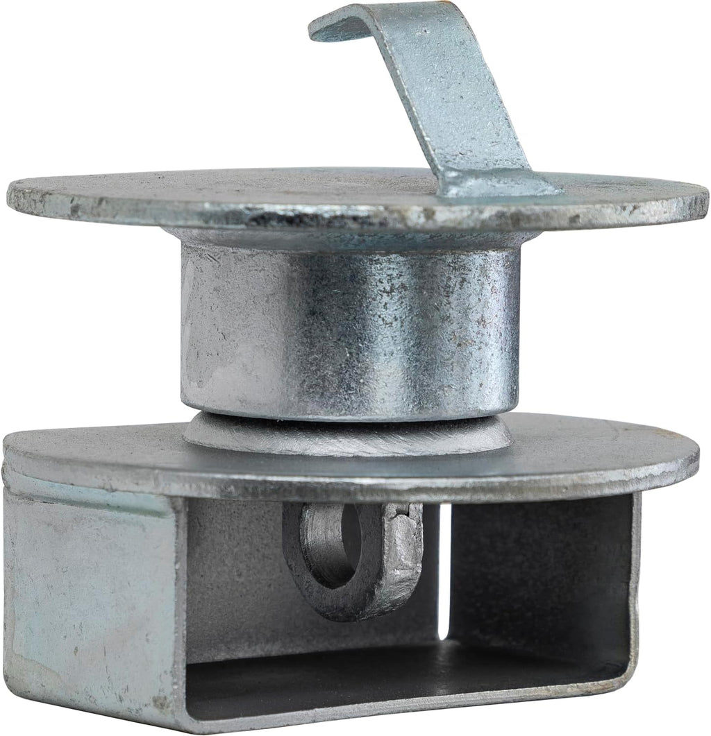 Buyers Products BDL253 Drawbar Lock for Lunette Eye Trailers, Zinc Plated Theft Deterrent Insert Fits 2-1/2 to 3 Inch Lunette Rings, Accepts Up to 1/2 Inch Padlocks for Secure Towing Storage