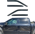 Smoke Side Wind Deflector Rain Guards Compatible by GLDIFA