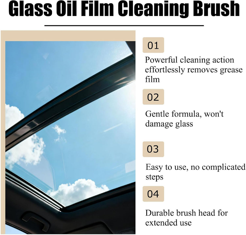 Glass oil film remover,glass emulsion,For windshields, enhancing clarity and visibility