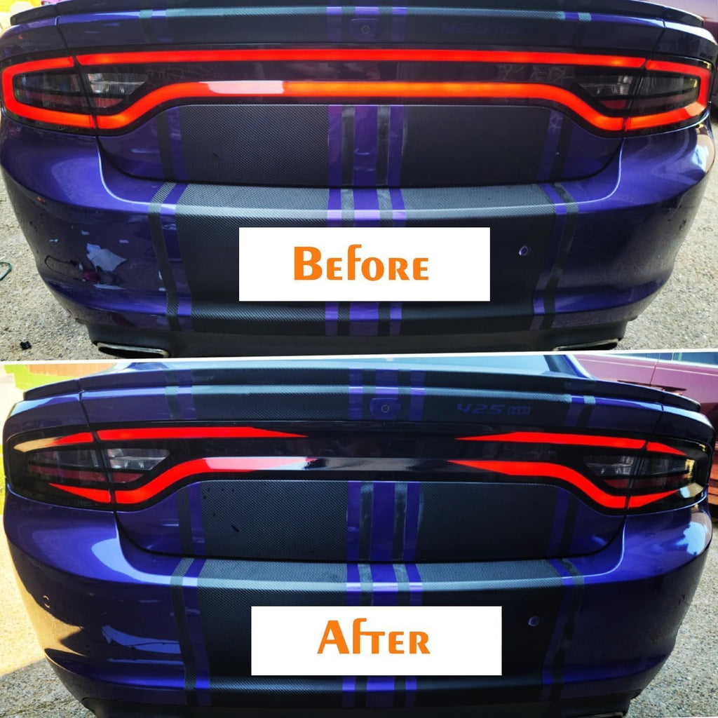 2pcs Tail Light Tint for Dodge Charger 2015-2024, Exterior Accessories, Compatible 2015-2023 Models