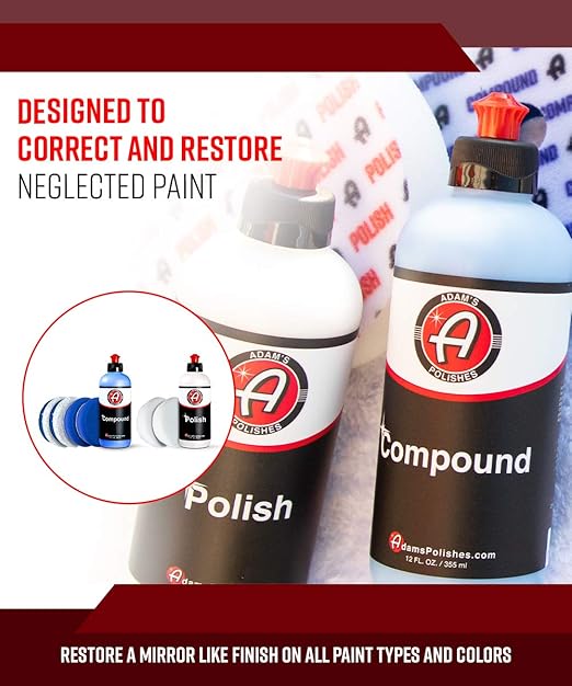 Adam's Polishes 2-Step Polishing System 12oz Combo - Image 8