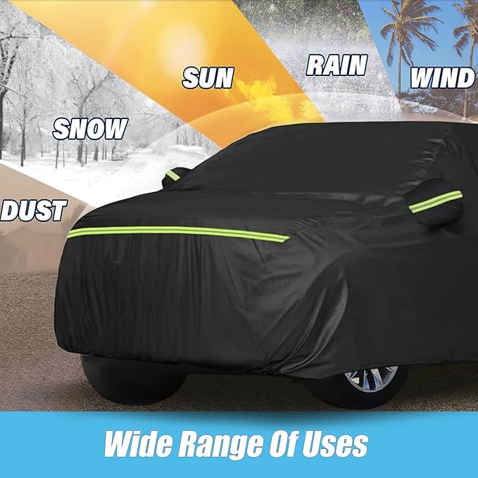 Waterproof Car Covers for 2021-2023 Hyundai Santa Cruz 210T Custom Outdoor - Image 7