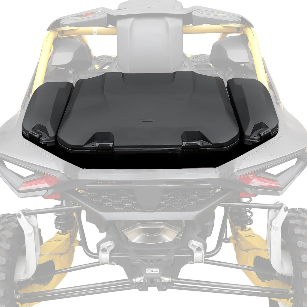 96L and 13.5L Side Storage Box Set for Can-Am Maverick R Accessories | For Can-Am Maverick R/R X/X Rs 2024+ & R Max/X/X Rs/Smart-Shox 2025+, Replaces 715007182/715007372, 3pcs