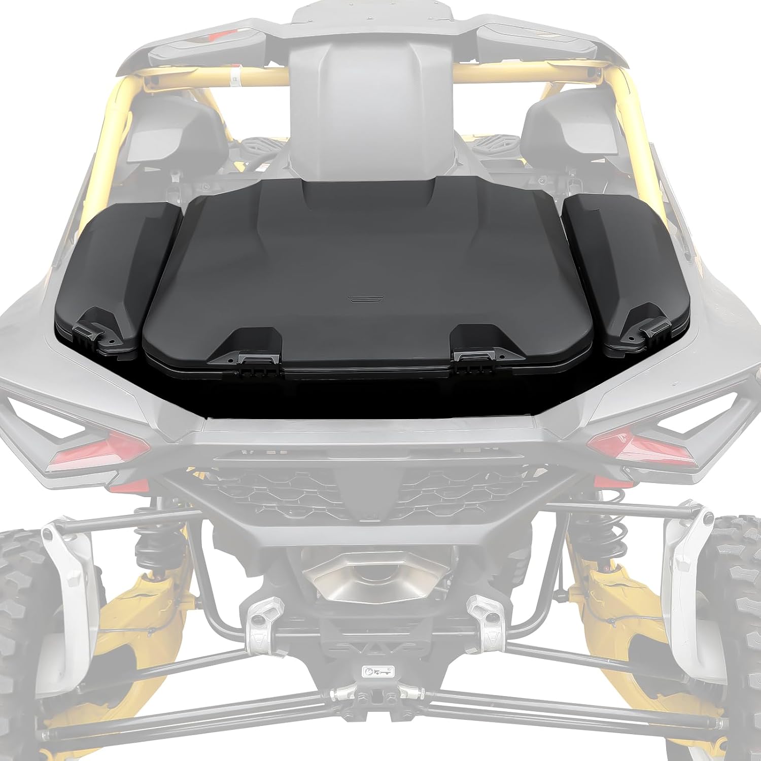 96L and 13.5L Side Storage Box Set for Can-Am Maverick R Accessories | For Can-Am Maverick R/R X/X Rs 2024+ & R Max/X/X Rs/Smart-Shox 2025+, Replaces 715007182/715007372, 3pcs