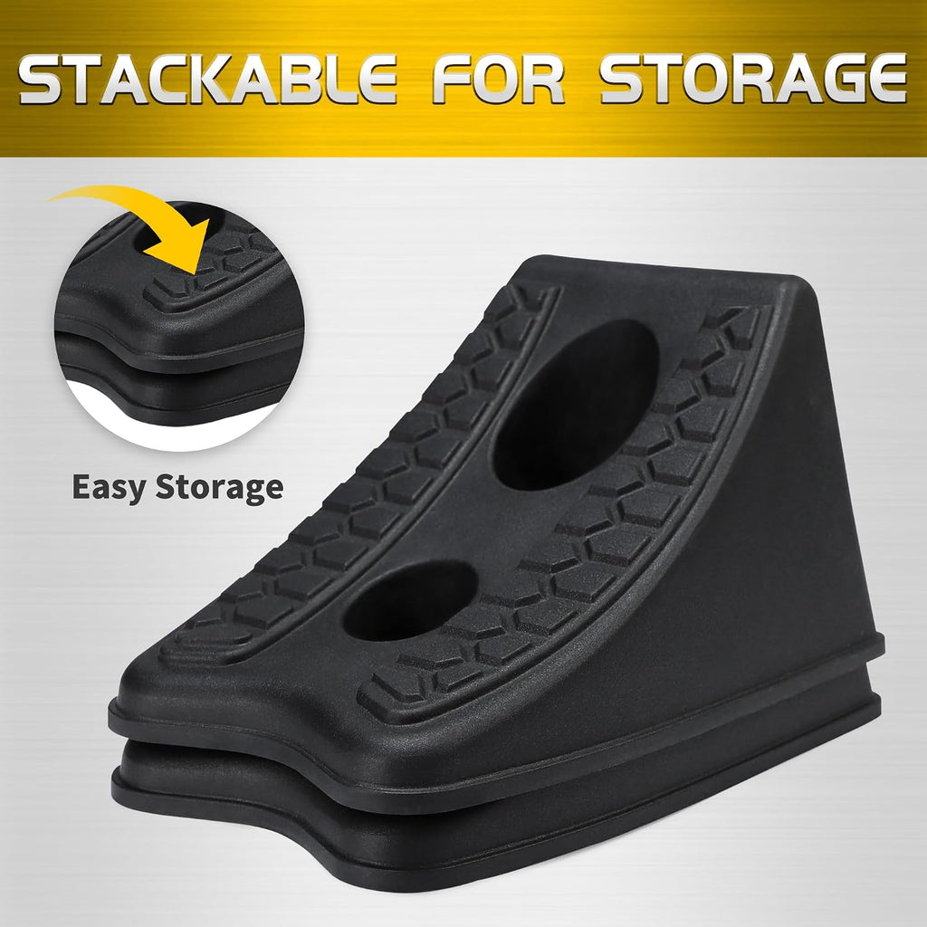 TONDA RV Water Pressure Regulator and Wheel Chocks
