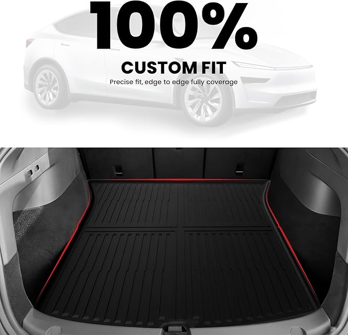 LASFIT Trunk Mats for Tesla Model Y Juniper 2025/2026 Cargo Liners Car - Image 3