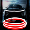 Car LED Hood Light Strip for Cars, SUVs, Trucks, White, 70 Inch | 12V, Flexible Waterproof, Daytime Running Lights, Universal Engine Cover Decoration, Dynamic Scan Start-up Effect