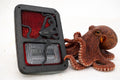 Robo Octopus Crawling n 3D - Black For Jeep Wrangler JK/JKU Rear Tail Light Covers (07-18) - Love Fish Octopus's Swimming Tentacles