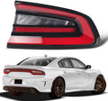 LED Tail Lights Compatible With 2015-2023 Dodge Charger | Right Passenger Side Outer Rear Lights Assembly Factory OEM Taillights Replace 68213144AA, 68213144AB, 68213144AC