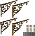 khtumeware ornate decorative shelf brackets, 5-inch small wall, main product view