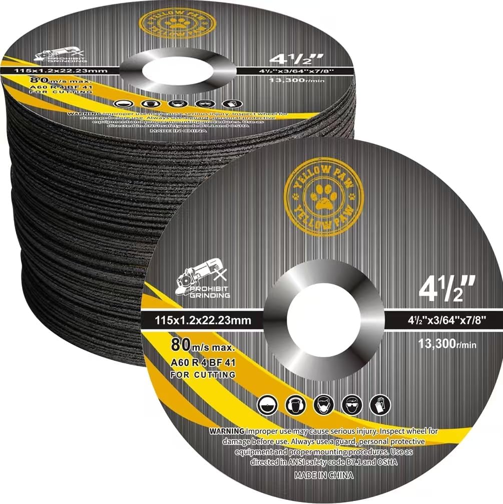 of 4-1/2 inch cut off wheel with 7/8, main product view