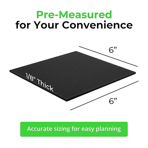 XCEL Anti Vibration Pads Furniture Pads Self Stick Versatile Adhesive Foam - Image 4