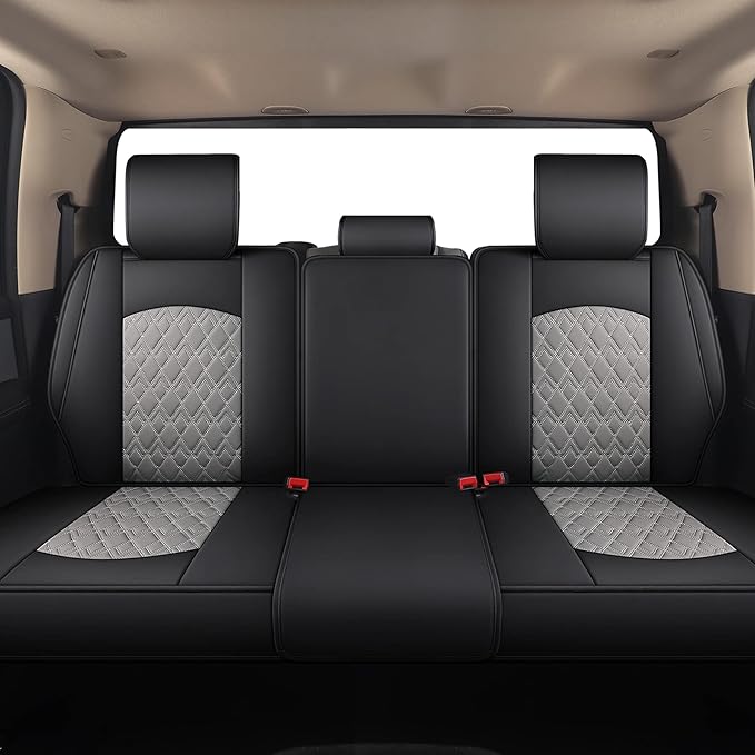 JOJOBAY Car Seat Covers for Dodge Ram Full Set, Fit Ram 2009-2025 - Image 3