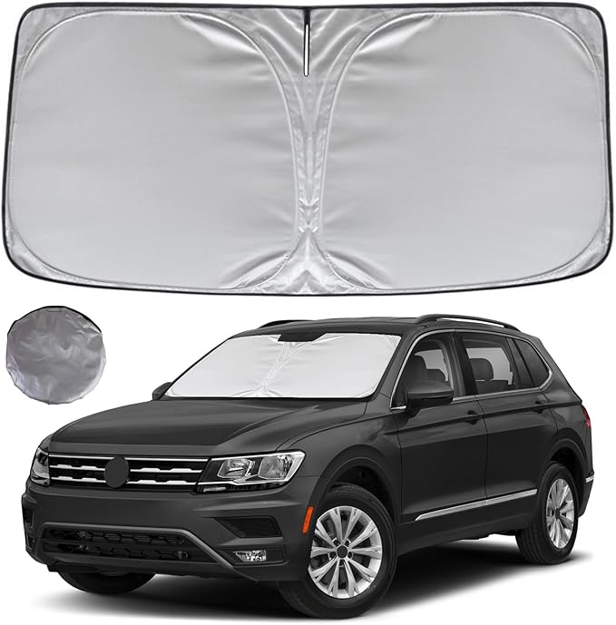 KAYZT Windshield Sun Shade for 2018-2025 Volkswagen VW Tiguan Foldable Sunshade by KAYZT
