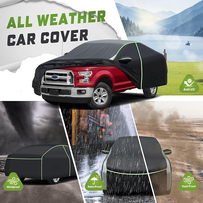 Mixsuper Liner Car Cover for Ford F-150 F-250 F-350 2001-2026, 7 Layers - Image 4