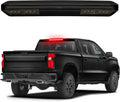 LED 3rd Third Brake Light Compatible with 2019-2025 Silverado Sierra 1500 2500HD 3500HD (Only for Models without Any Cargo Bed Camera) High Mount Rear Brake w/ Truck Cab Cargo Lights, Smoked Len